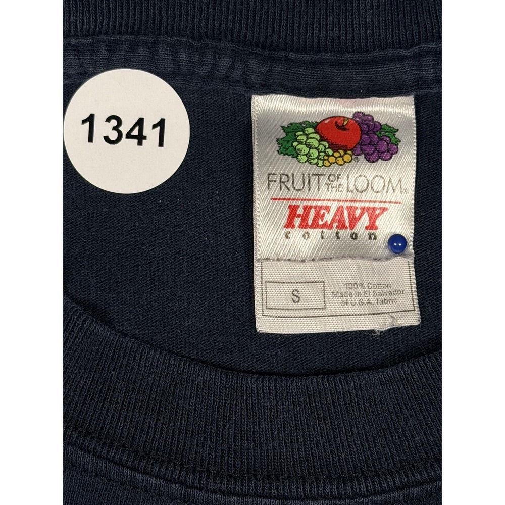 Fruit Of The Loom Shirt Mens Small Black The Simpsons Cast Graphic Cartoon Tee - Picture 4 of 8